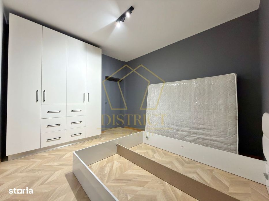 Apartament cu 2 camere mobilat si utilat cu gradina de 30mp in Braytim
