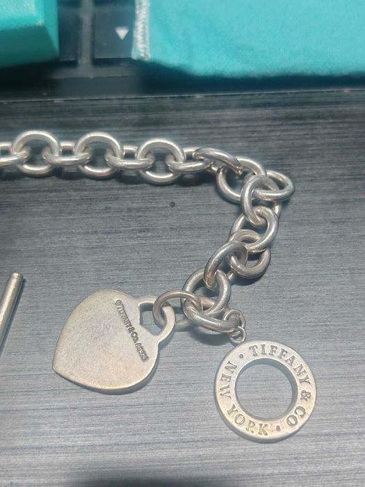 Bratara Tiffany Co argint 925 cu cutie si saculet FAC SCHIMBURI