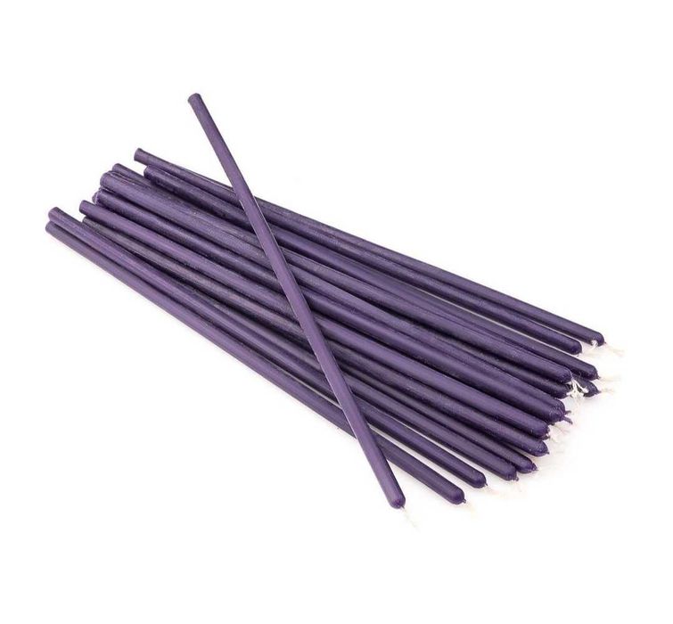 Восковые свечи ручной работы