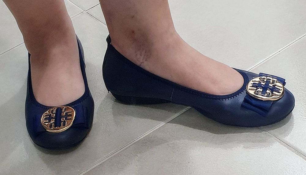 Balerini piele naturala 38