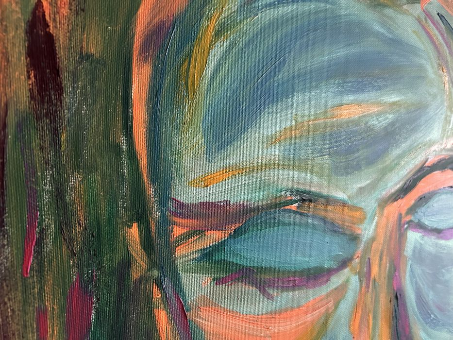 Tablou portret - ulei pe panza - 60x80cm