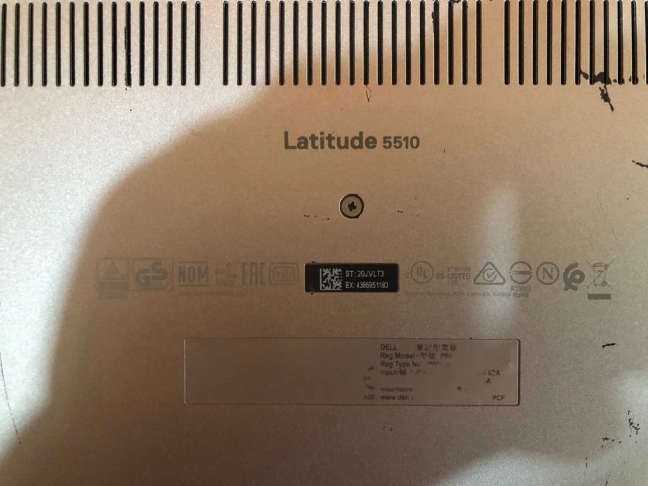 Dell Latitude 5510,15,6"-Intel Core i5-10310U,16 GB DDR4.256 GB NVMe,Windows 11 pro