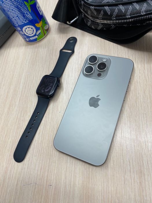 iphone 16 pro max + часы