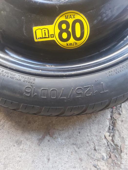 Продам докат Т 125/70D 16