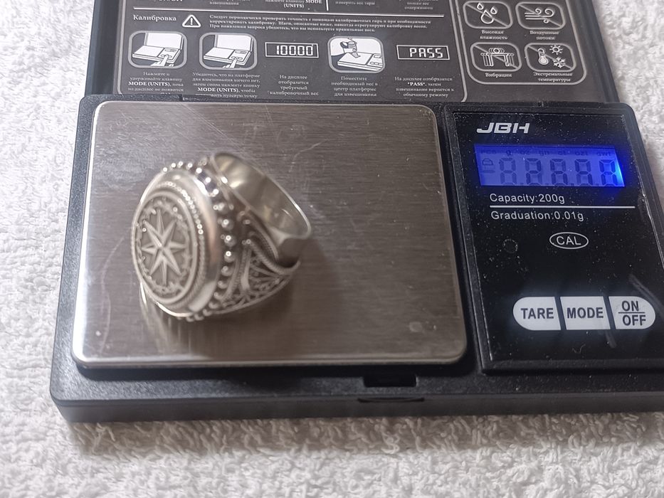 Печатка серебро 925 проба