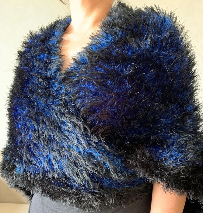 Шаль из натуральной шерсти