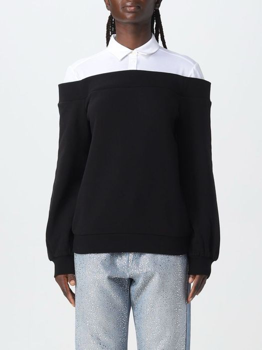 Karl Lagerfeld : Off Shoulder Mix-Sweat НОВА М / Оригинал