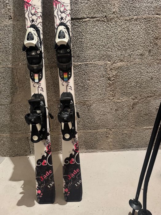 Ски, ски обувки + щеки