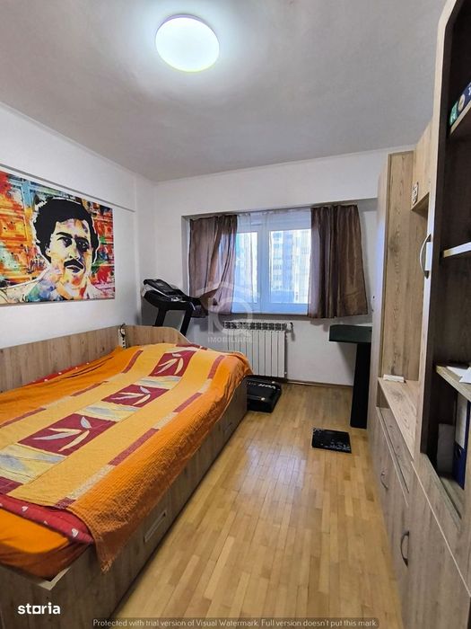 Apartament 4 camere decomandat Păcurari – 2 băi, etaj 3