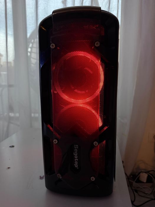 PC Gaming Segotep RGB i3-9100F GTX 1650 8GB ram ssd+hdd