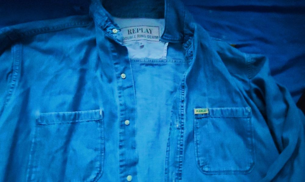 Cămașă Replay denim