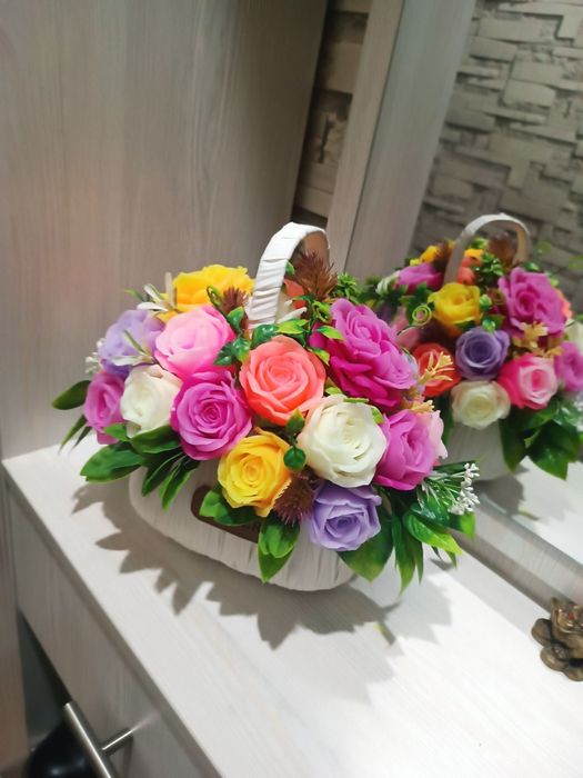 Цветы из мыло,совунли гуллар,Soap Flowers 50 000 дан бошланади