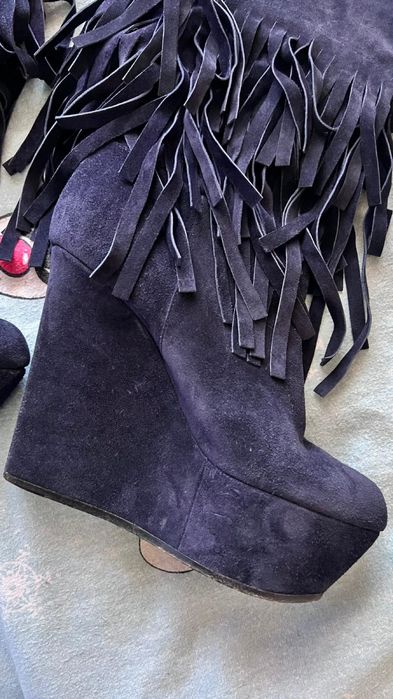 Cizme Casadei piele intoarsa 38/39