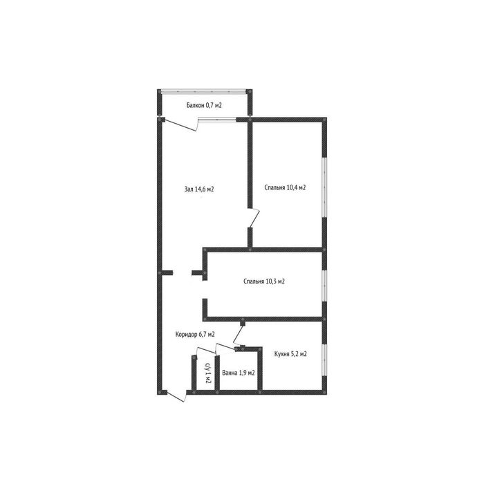 Продам 3х ком квартиру