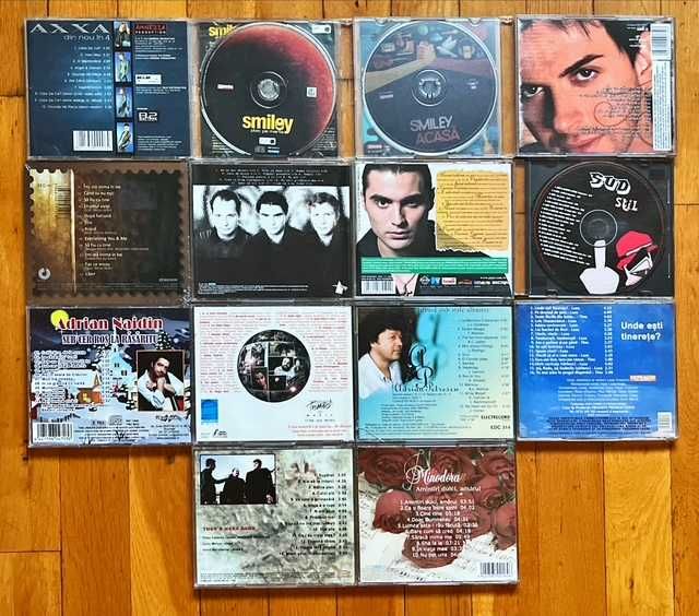 Lot CD pop RO: Iernatik DJ Raoul Marfar Slang Seling Lazariuc Smiley Keo