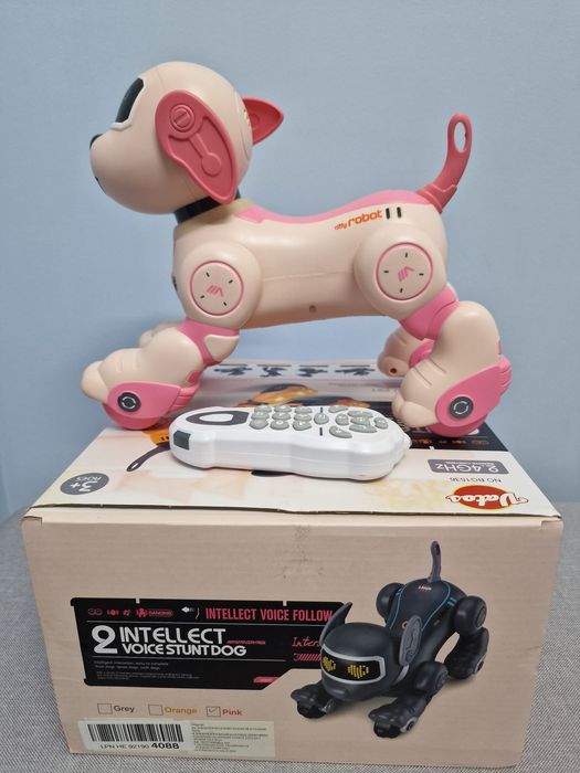 Caine Jucarie RoboDog Intellect voice stunt dog 2