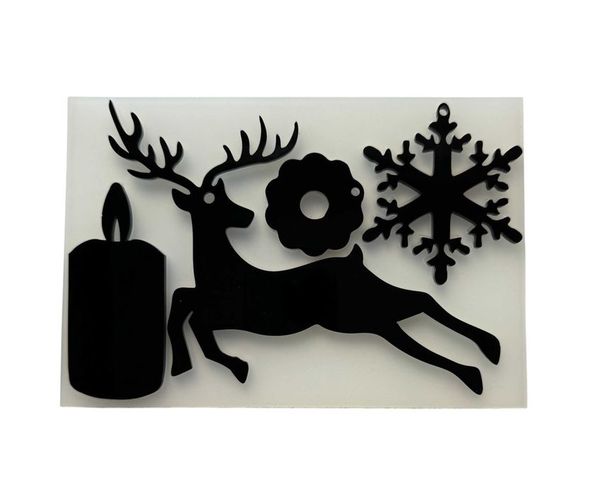 Молд Коледни елементи / играчки