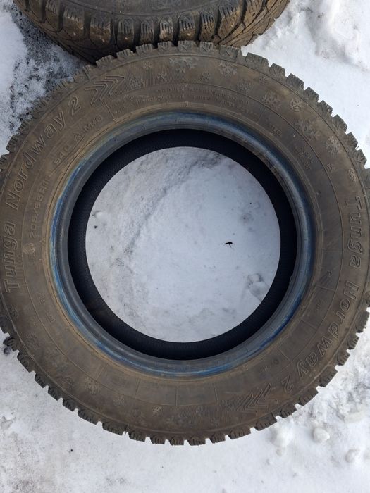 Продам две покрышки зимние Тунга