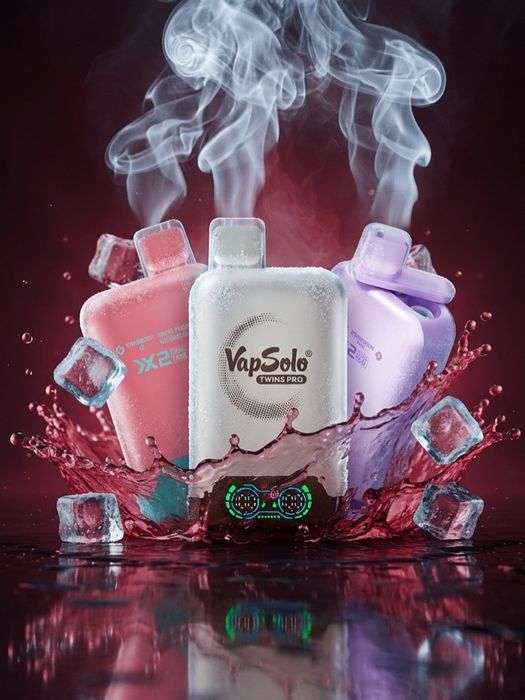 Vape VapSolo Twins Pro 50K Puffs 2in1 USB C