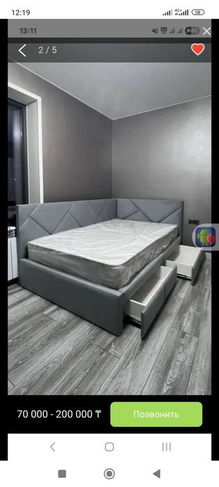 Кровать на заказ