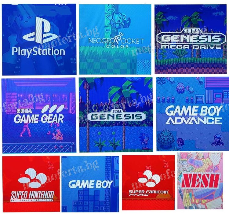 Игрова конзола с вградени игри, TV Game Stick Pro, Super Mario