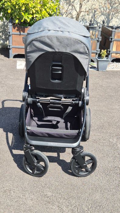 Количка Venicci Upline Slate Grey + Кошница Britax Römer Baby Safe Pro