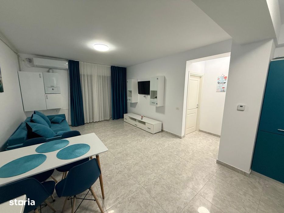 Apartament 2 camere cu terasă, gata de utilizare