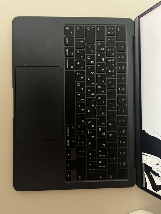 Macbook air m2 17циклов 256/16