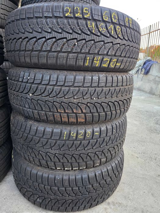 4бр Зимни гуми 225 60 17 - Bridgestone