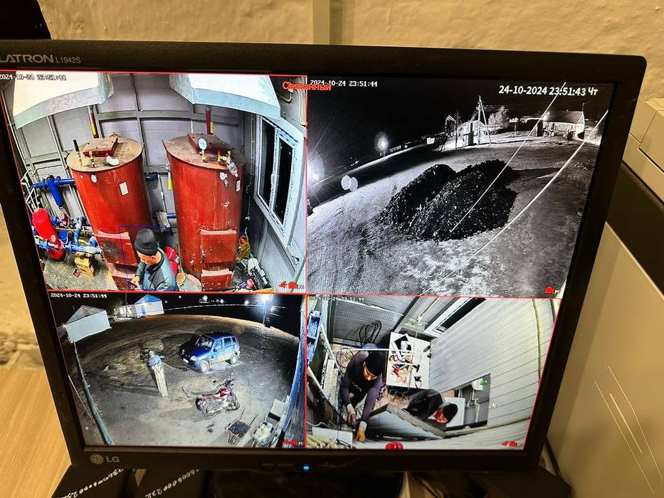 Установка видеонаблюдения и ремонт