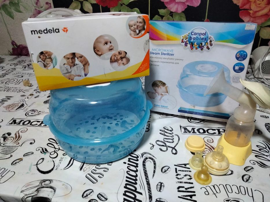 Продам молокоосос и стерилизатор