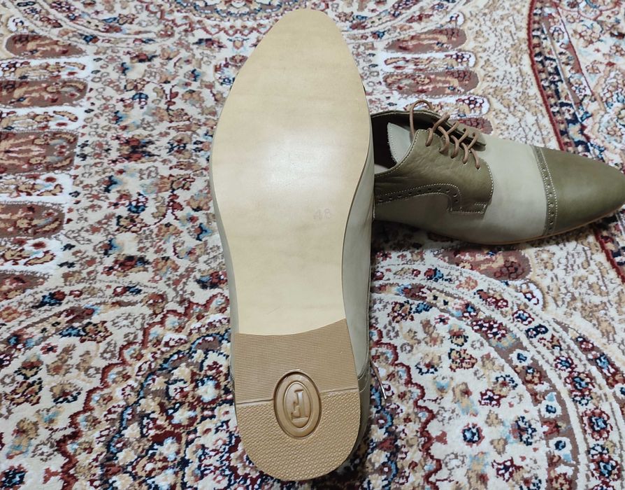 Мужские туфли из Европы, размер 48-й