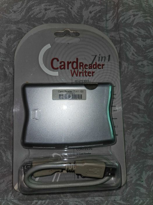 универсальный USB-кардридер 7-в-1 (Card Reader Writer)