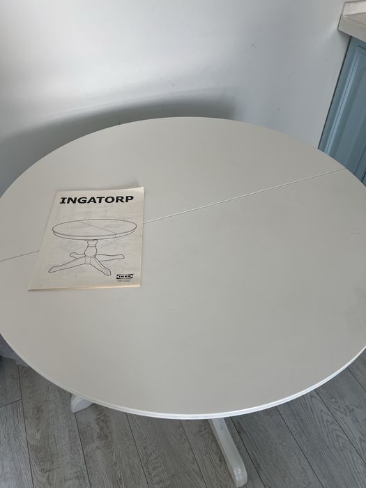 круглый раскладной стол IKEA INGATORP