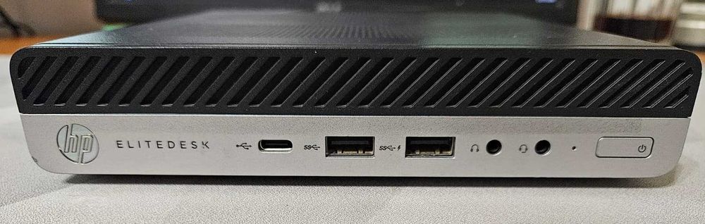 Mini PC HP EliteDesk 800 G3 Mini, i7-7700T, 16GB RAM, SSD: 512MB