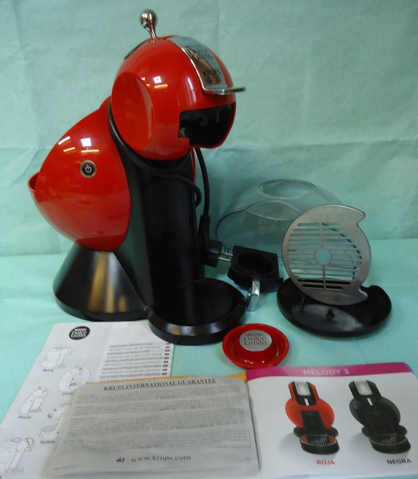 Кафемашина с гаранция 1 година NESCAFÉ® Krups Dolce Gusto Melody.Red