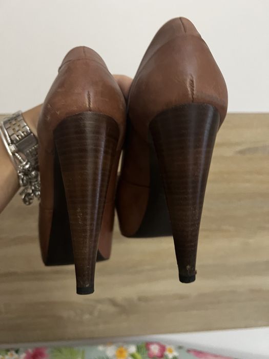 Pantofi Guess, piele naturala, nr 38