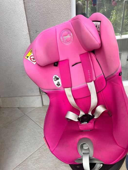 Стол за кола Cybex Sirona S i-Size Magnolia Pink, 0-18 кг, Розов