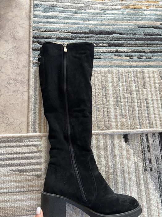 Сапоги зимние удлиненные