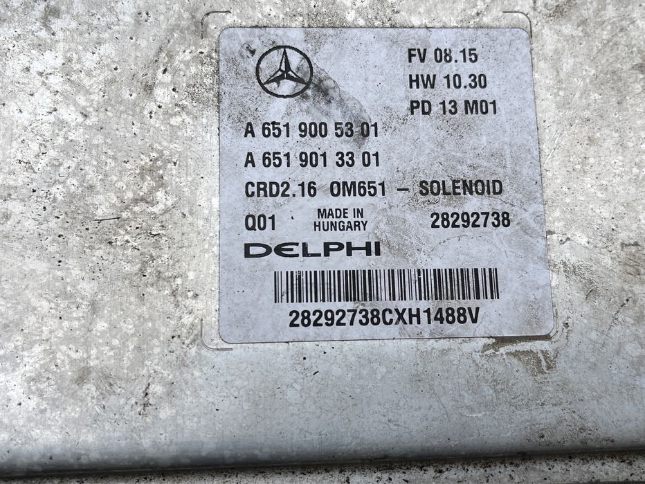 Calculator motor / ECU Motor Mercedes E W212 C W204