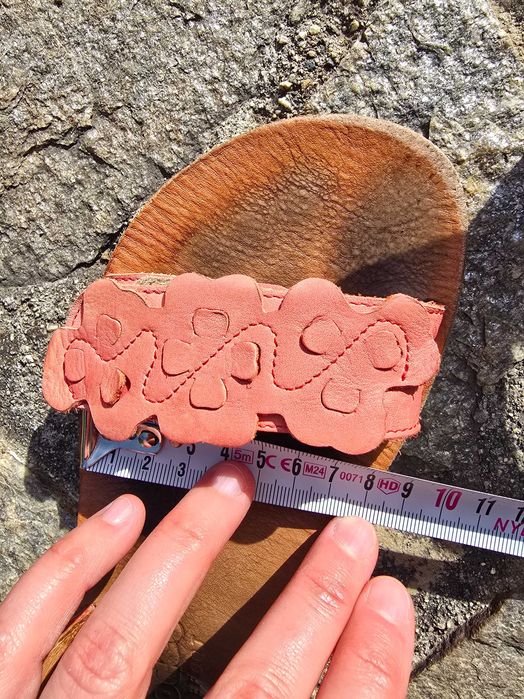 Дамски сандали Froddo barefoot flexy flowers Coral, номер 37