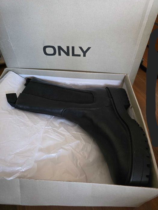 Ghete piele naturală Only Gudrun EDITED