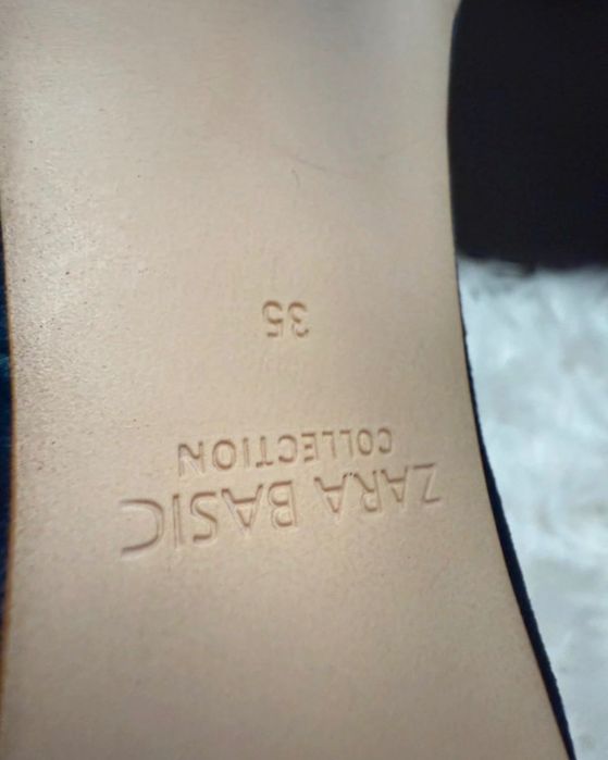 Pantofi stiletto velur