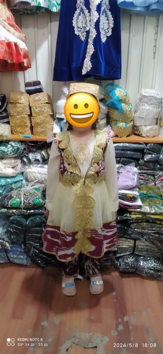 Узбекский костюм для девочек