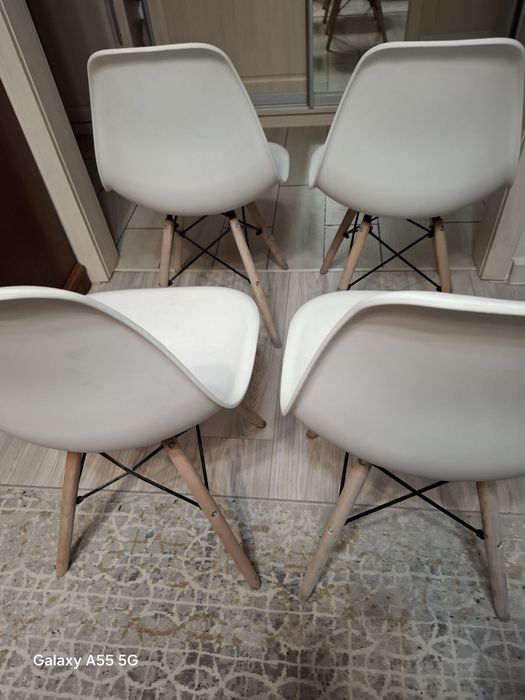 Комплект: 4 стула СО 6, белые.