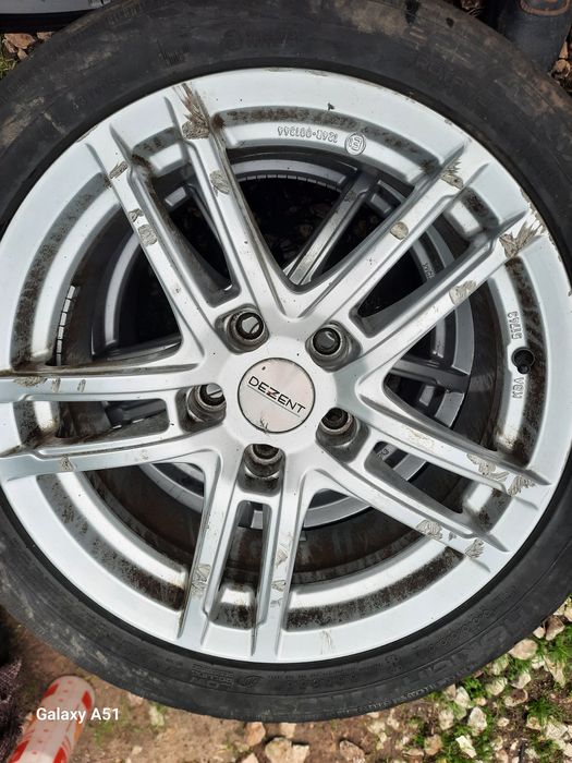 Ляти джанти с гуми,5×112, 17цола