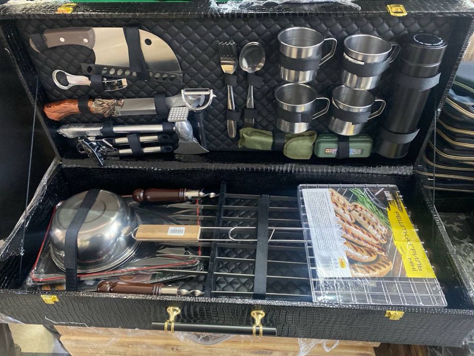 Шашлычный набор для мужчины подарок.