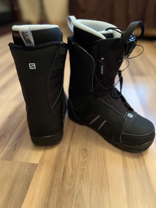 Ботинки сноубордические Salomon scarlet