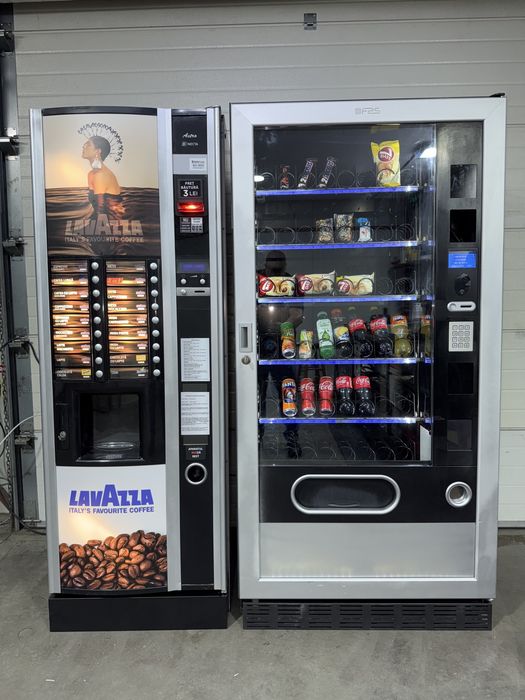 Vindem Kitt automate vending si cafea  gata de pus in locatie oferim garantie si livrare prin palex oferim consultanta