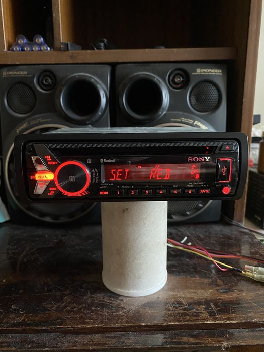 SONY MEX-N5000BT - МОЩЕН 4X55W - ЦВЕТОВЕ - Bluetooth, USB, CD  mp3 плеър за кола сд авто радио
